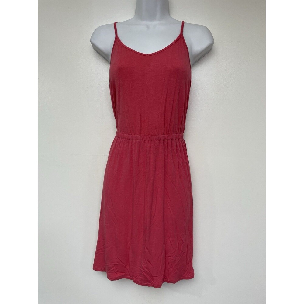 Old Navy Sleeveless Cami Knit Dress S Lady Guava Pre-owned B10